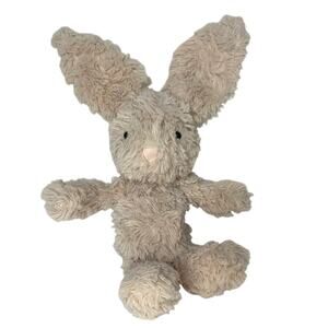 Jellycat Squiggle Bunny Rabbit RETIRED Plush Stuffed Small Beige